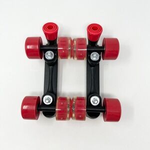 NEON Roller Derby Roller Skate Replacement Truck Plate Wheels Quad‎